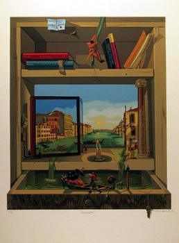 Canaletto Lithograph | Menna Barretto,{{product.type}}