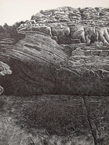 Canyon Portfolio - Black Canyon of the Gunnison 1 Lithograph | Murray Tinkelman,{{product.type}}