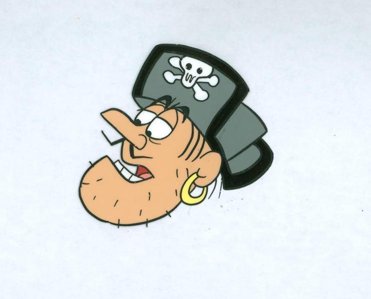 Cap'n Crunch Pirate 15 - Head II Comic Book / Animation | Jay Ward,{{product.type}}