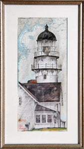 Cape Elizabeth Two Lights Poster | Ole West,{{product.type}}