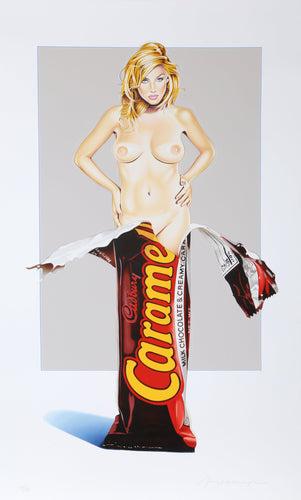 Caramia Caramello Lithograph | Mel Ramos,{{product.type}}