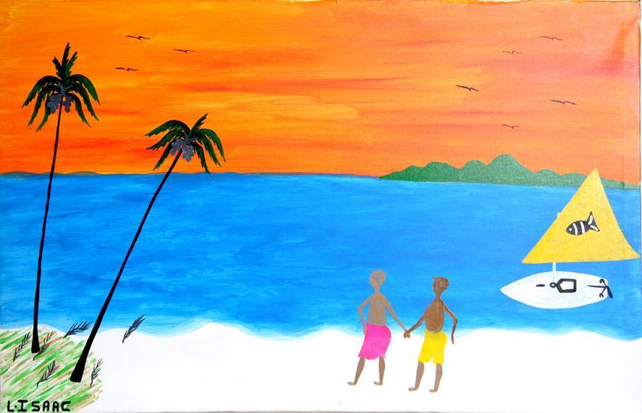 Caribbean Sunset Oil | L. Isaac,{{product.type}}