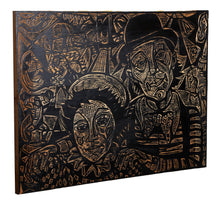 Carnival Woodcut | Irving Amen,{{product.type}}