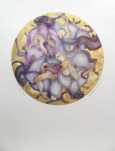 Carousel Etching | Guillaume Azoulay,{{product.type}}