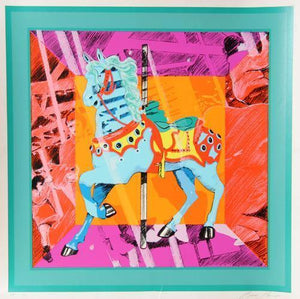 Carousel Horse Screenprint | Bob Pardo,{{product.type}}