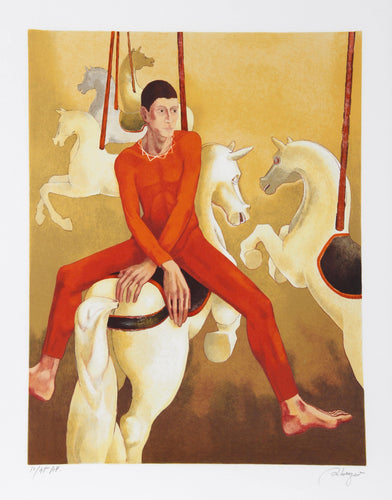 Carousel Lithograph | Daniel Riberzani,{{product.type}}