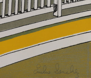 Casa Amarilla Lithograph | Emilio Sanchez,{{product.type}}