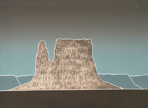 Castle Rock Screenprint | Peter Keefer,{{product.type}}