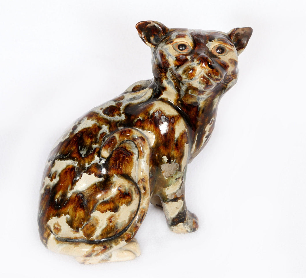 Cat (possibly Chinese) Ceramic | Unknown Artist,{{product.type}}