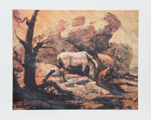 Caught in a Blow Lithograph | Shannon Stirnweis,{{product.type}}