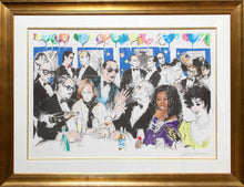 Celebrity Night at Spago Screenprint | LeRoy Neiman,{{product.type}}