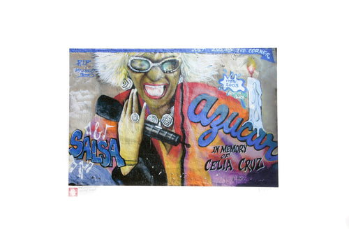 Celia Cruz Memorial (Chico) from the Graffiti Series Digital | Jonathan Singer,{{product.type}}