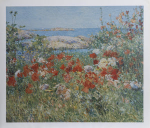 Celia Thaxter's Garden Poster | Frederick Childe Hassam,{{product.type}}
