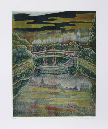 Central Park Etching | Shigeru Narikawa,{{product.type}}