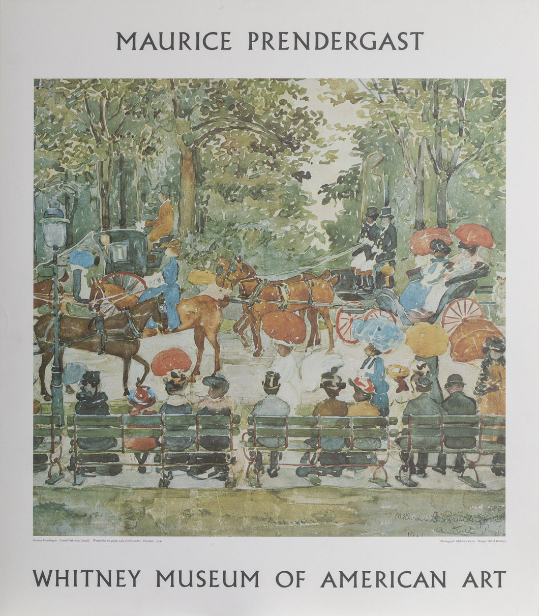 Central Park Poster | Maurice Brazil Prendergast,{{product.type}}