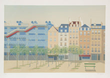 Centre Pompidou Lithograph | Manolo Tarazona,{{product.type}}