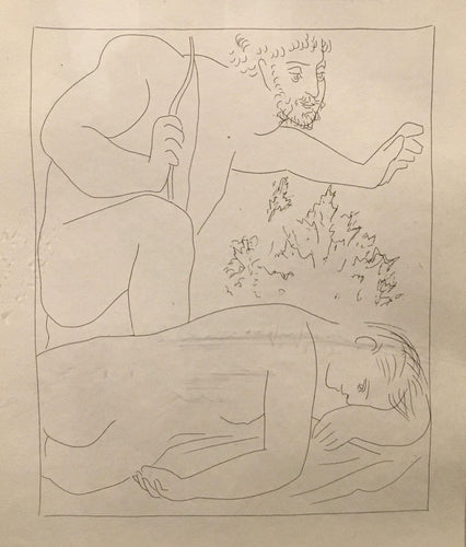 Cephale tue par Megarde sa Femme Procris from Les Metamorphoses (Bloch 112) Lithograph | Pablo Picasso,{{product.type}}