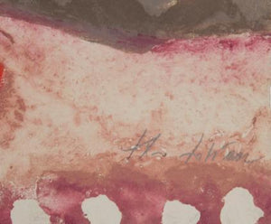 Ceux qui marchiert sur les Jarois des villes Etching | Theo Tobiasse,{{product.type}}