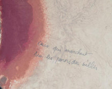 Ceux qui marchiert sur les Jarois des villes Etching | Theo Tobiasse,{{product.type}}