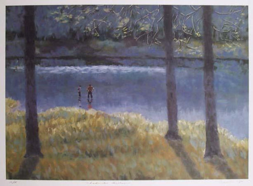 Chadwick Hollow Lithograph | David Cain,{{product.type}}