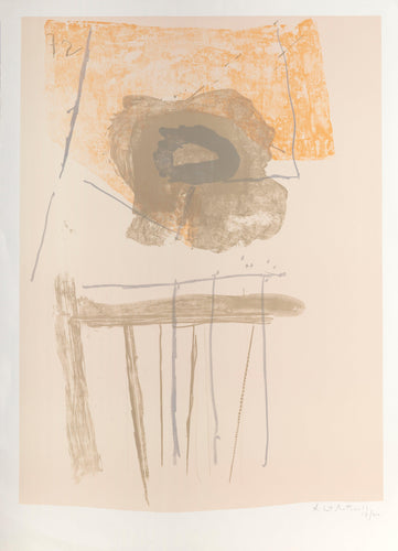Chair Lithograph | Robert Motherwell,{{product.type}}