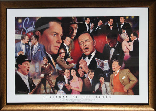 Chairman of the Board - Frank Sinatra Poster | Clemente Micarelli,{{product.type}}