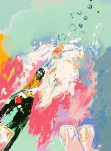 Champagne New Year's Eve Screenprint | LeRoy Neiman,{{product.type}}