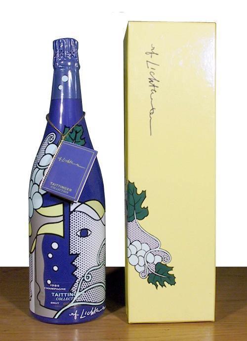 Champagne Taittinger Bru Bottle Objects | Roy Lichtenstein,{{product.type}}