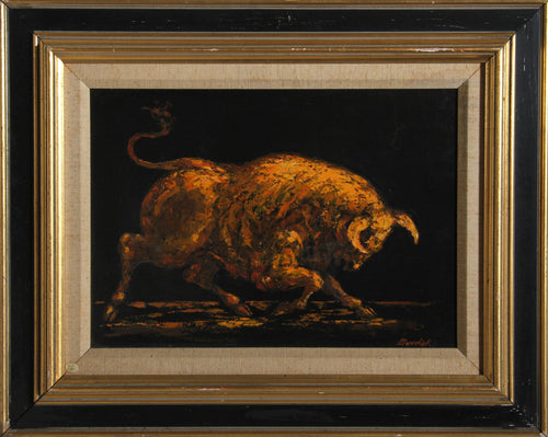 Charging Bull Oil | Charles Burdick,{{product.type}}