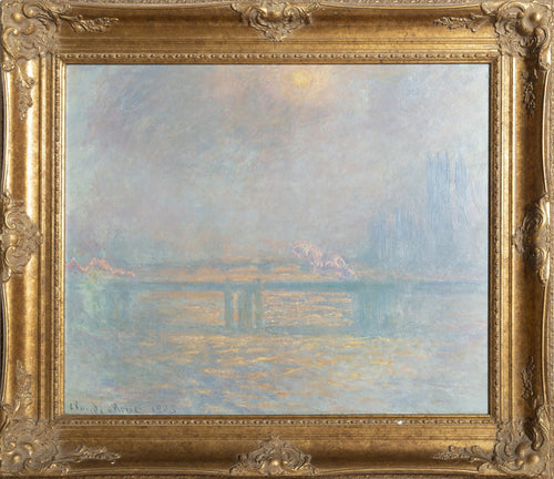 Charing Cross Bridge Digital | Claude Monet,{{product.type}}