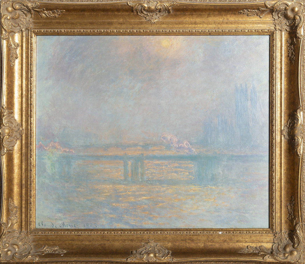 Charing Cross Bridge Digital | Claude Monet,{{product.type}}