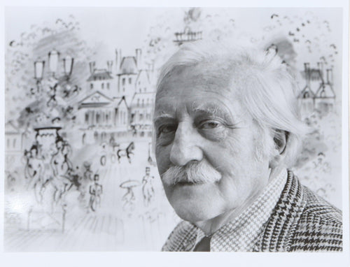 Charles Cobelle with Painting Black and White | Unknown Artist,{{product.type}}