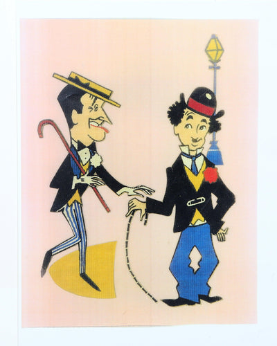 Charlie Chaplin and Fred Astaire Digital | Unknown Artist,{{product.type}}