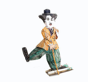 Charlie Chaplin Paper | Red Grooms,{{product.type}}