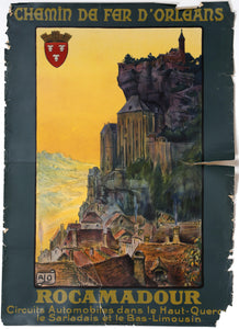 Chemin de Fer d’Orleans - Rocamadour Poster | Charles-Jean Hallo (aka ALO),{{product.type}}