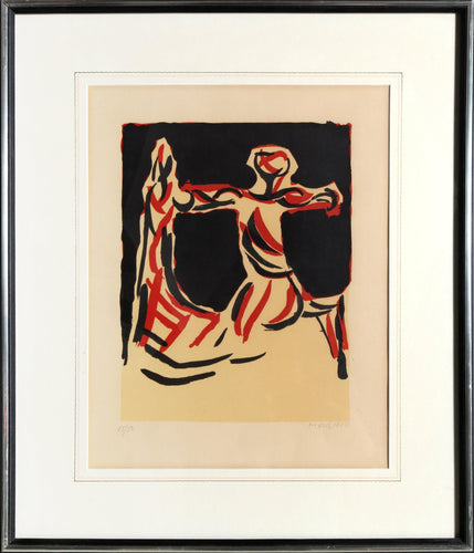 Chevalier Lithograph | Marino Marini,{{product.type}}