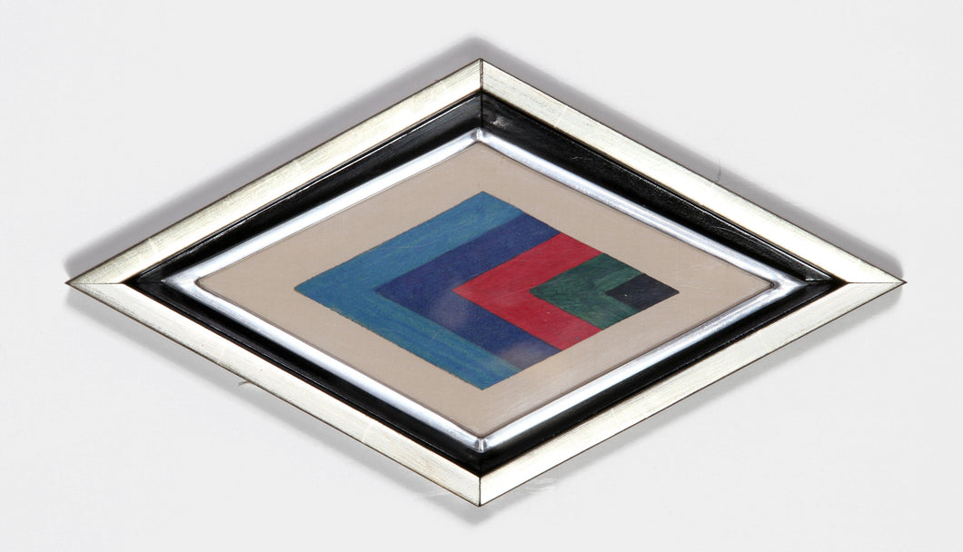 Chevron Watercolor | Kenneth Noland,{{product.type}}