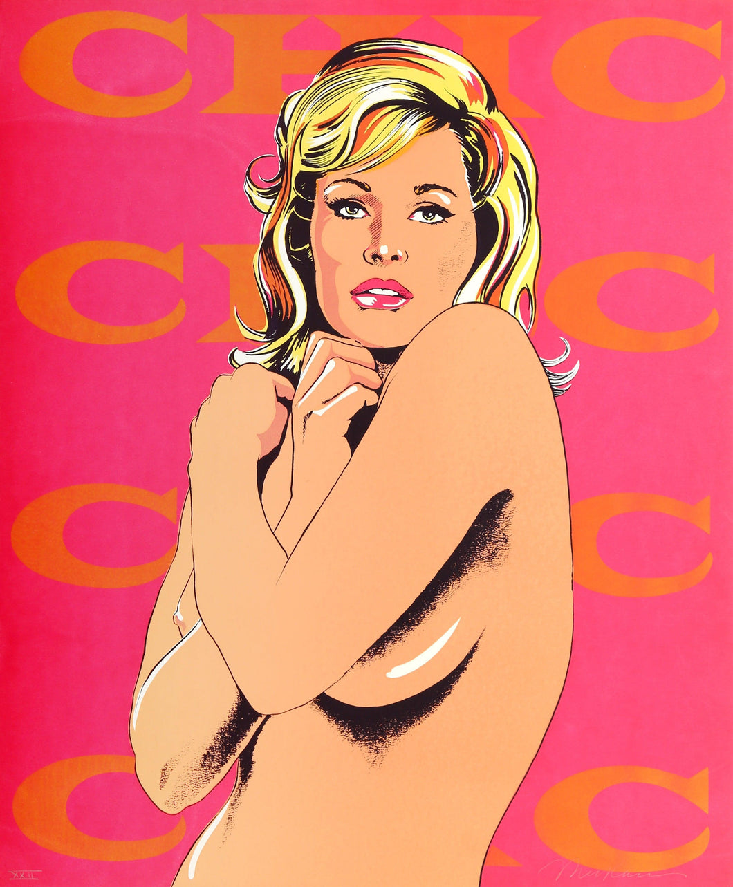 Chic from 11 Pop Artists Screenprint | Mel Ramos,{{product.type}}