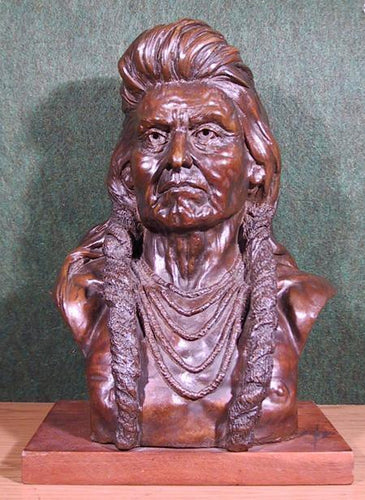 Chief Joseph of the Nez Perce Indians Metal | Arnold Goldstein,{{product.type}}