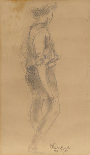 Child's Profile Pencil | Chaim Gross,{{product.type}}