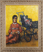 Child with Doll and Buggy Oil | Carlos Irizarry,{{product.type}}