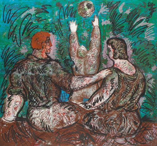 Children's Holiday lithograph | Sandro Chia,{{product.type}}