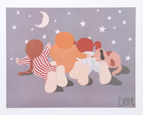 Children Screenprint | Carol Dahl,{{product.type}}