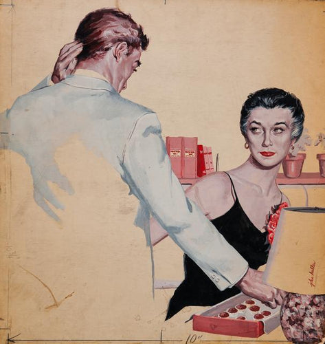 Chocolate Candy Watercolor | John Haller,{{product.type}}