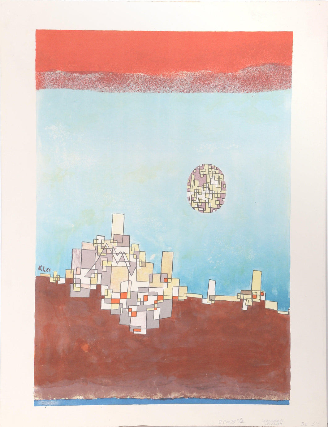 Chosen Site Lithograph | Paul Klee,{{product.type}}