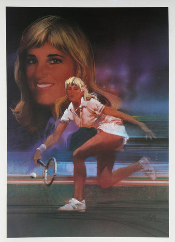 Chris Evert Lloyd Poster | Robert Peak,{{product.type}}