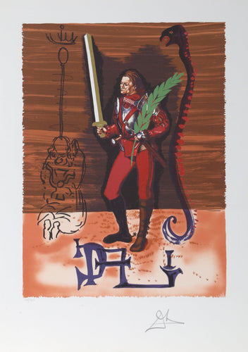 Christopher Columbus Lithograph | Salvador Dalí,{{product.type}}