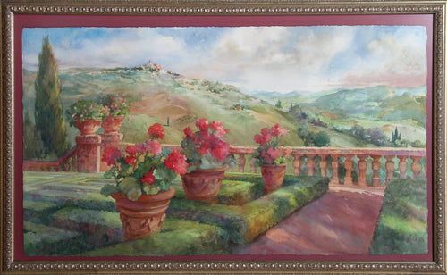 Chrysanthemums Watercolor | Ruth Baderian,{{product.type}}