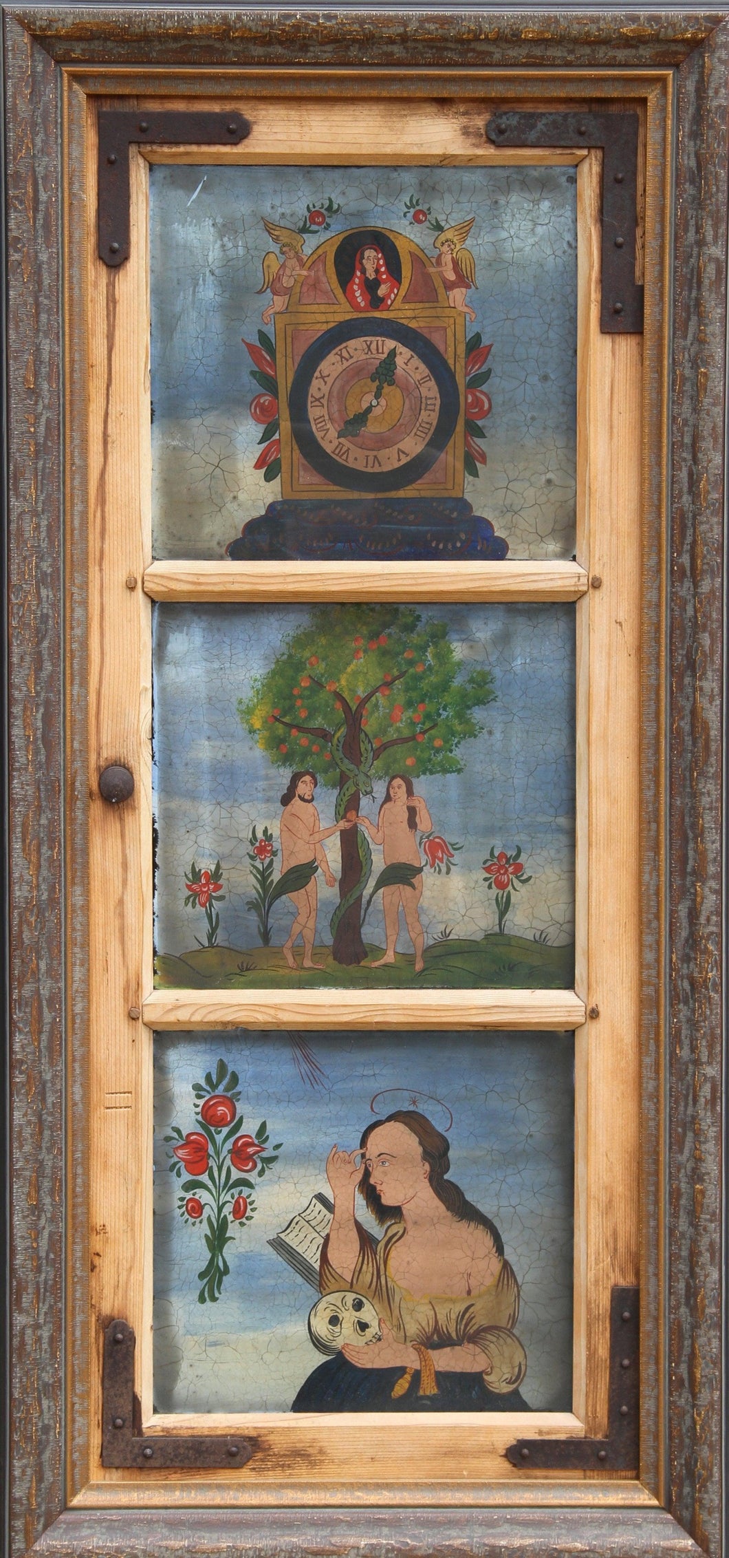 Church Window paintings from Kitzbuhel, Austria Gouache | Unknown Artist,{{product.type}}