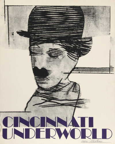 Cincinnati Underworld Screenprint | Richard Merkin,{{product.type}}